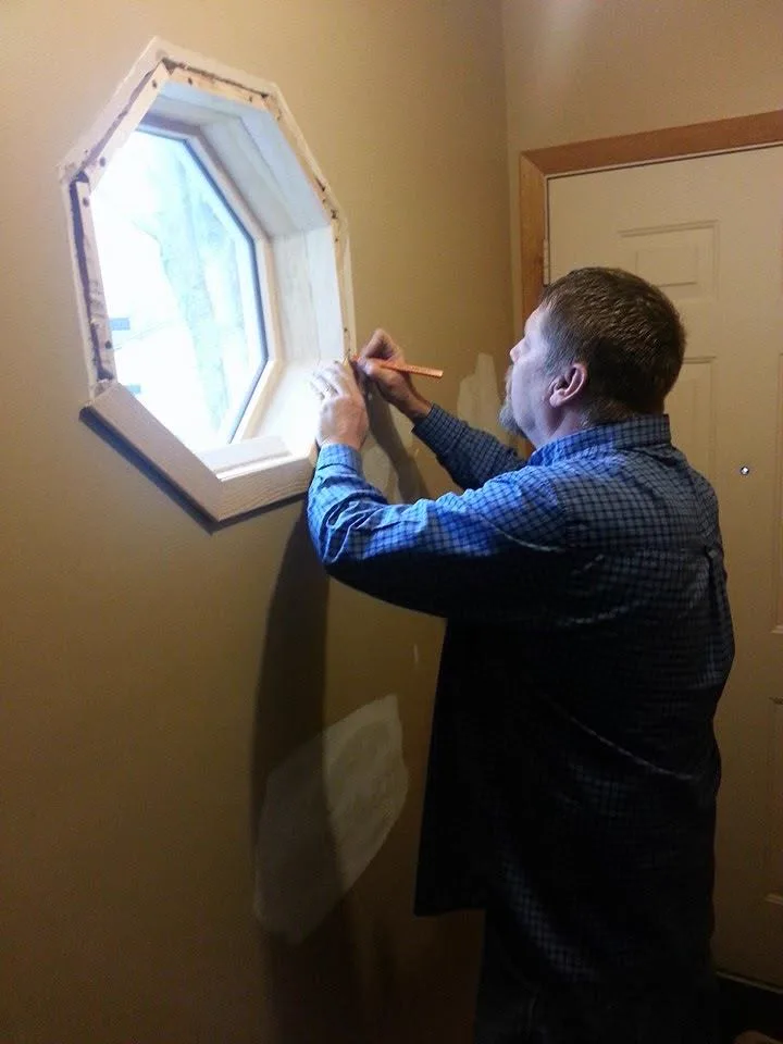 Charles Johnston Crafting Custom Hexagon Window Trim