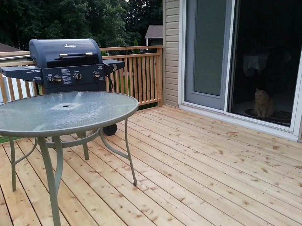 Custom Cedar Deck