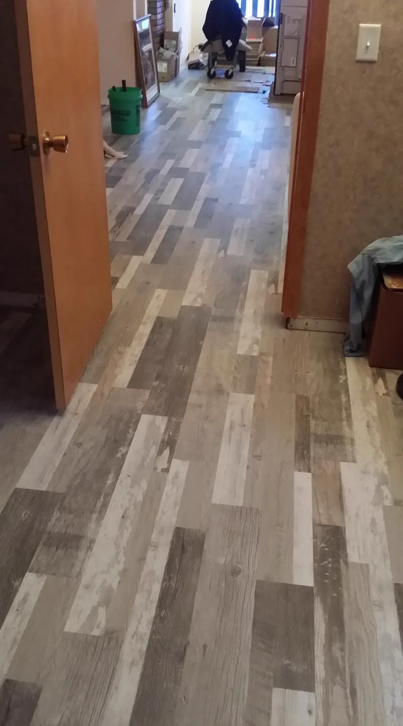 Custom Wood Flooring and Basement Remodel